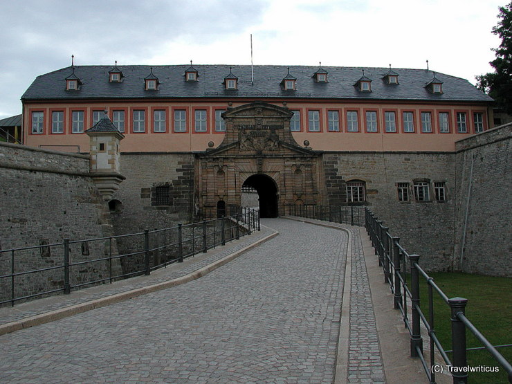 Peterstor at Petersberg Citadel in Erfurt, Germany