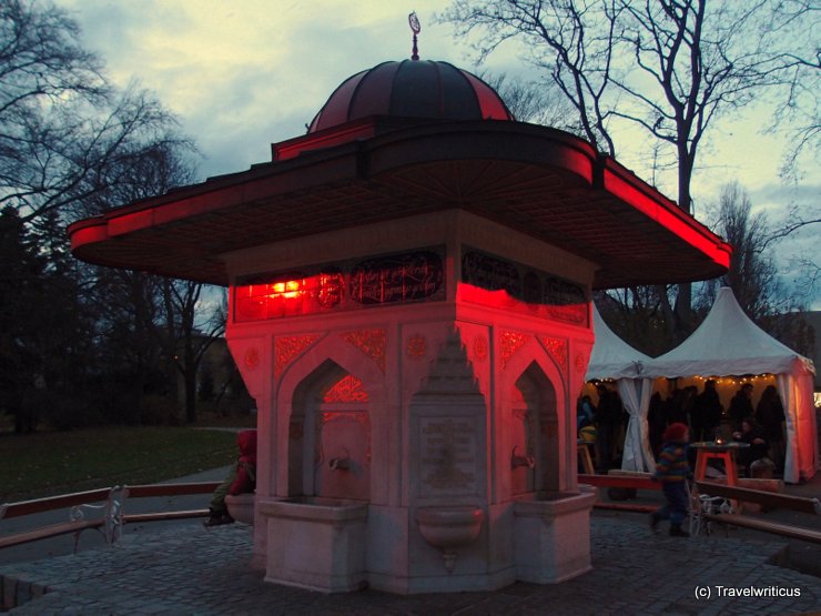 Weihnachtsmarkt in Türkenschanzpark in Vienna